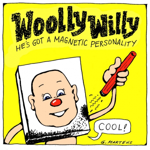 Woolly Willy Comics copyright 2020 Gregory Martens